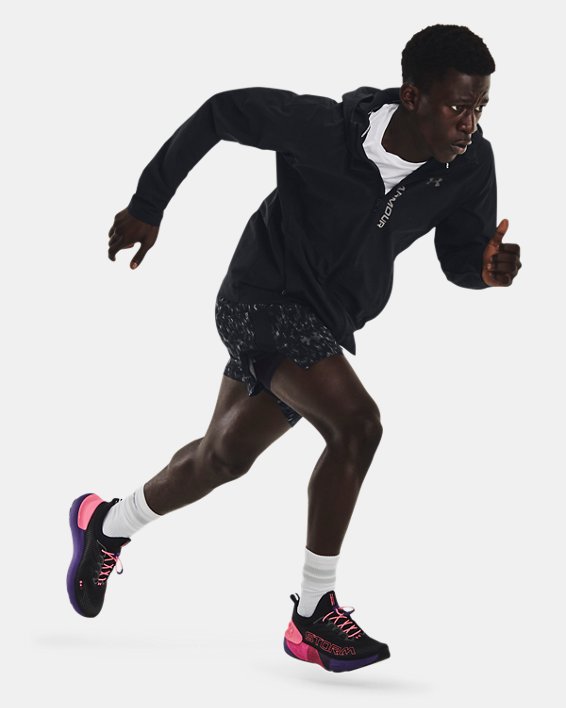Men's UA Launch Elite 5'' Shorts in Black image number 3